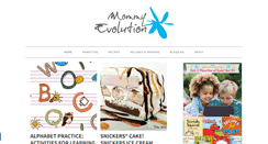 Desktop Screenshot of mommyevolution.com